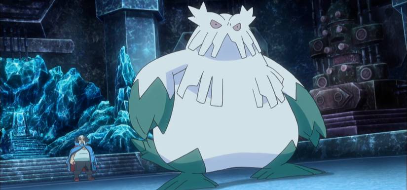 Abomasnow in the anime