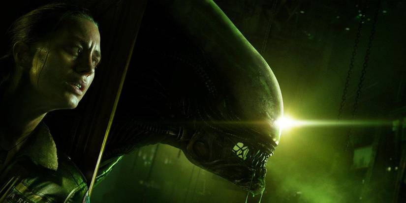 Alien Isolation Amanda Ripley A Xenomorph