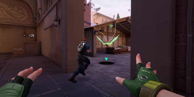 An ally following Skye's Guiding Light