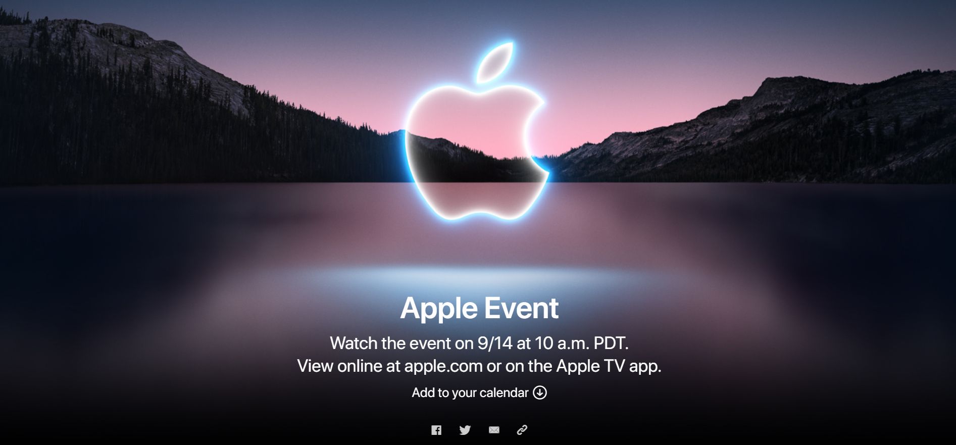 Apple California Streaming Event