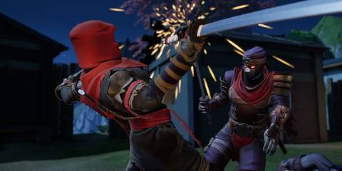 Aragami Fighting An Enemy