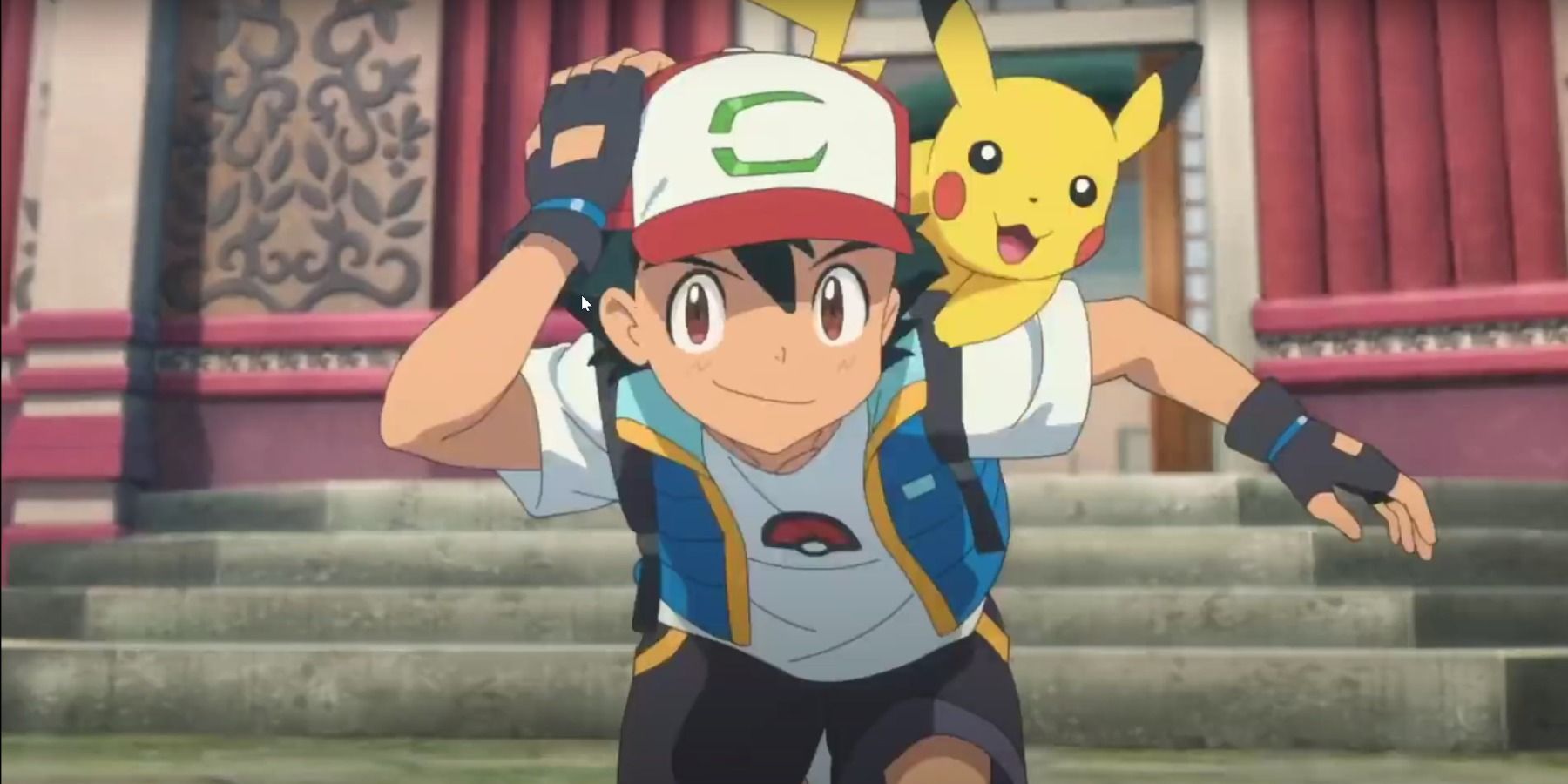 Ash and Pikacku in Pokemon the movie: Secrets of the Jungle