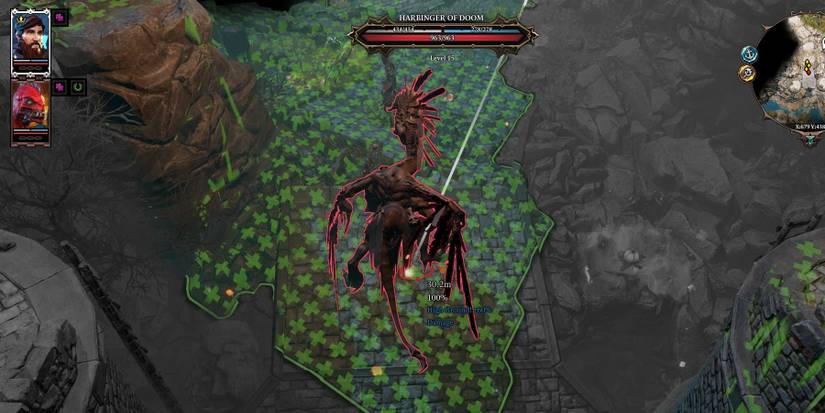 Attacking the Harbinger from afar