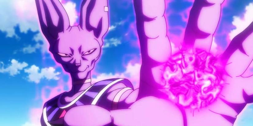 Beerus and the Hakai Energy in Dragon Ball Super