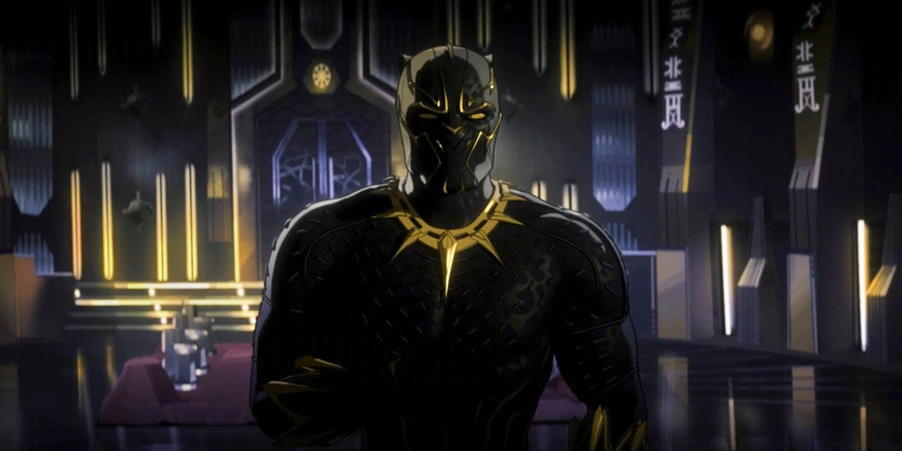 gold Black Panther Killmonger in What If...?