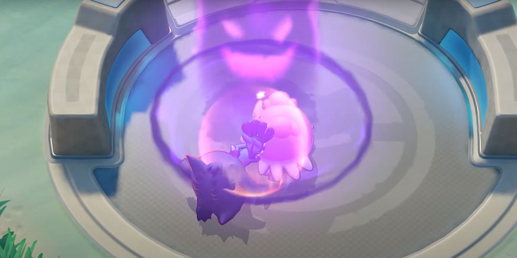 Blissey countering a Gengar