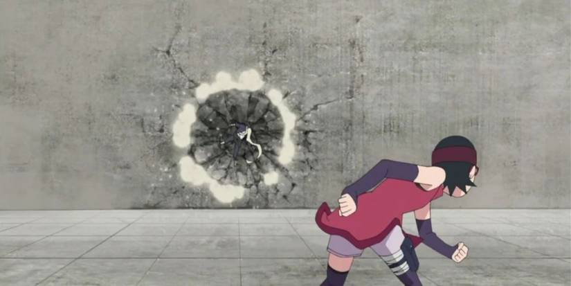 Boruto Sarada VS Tarui