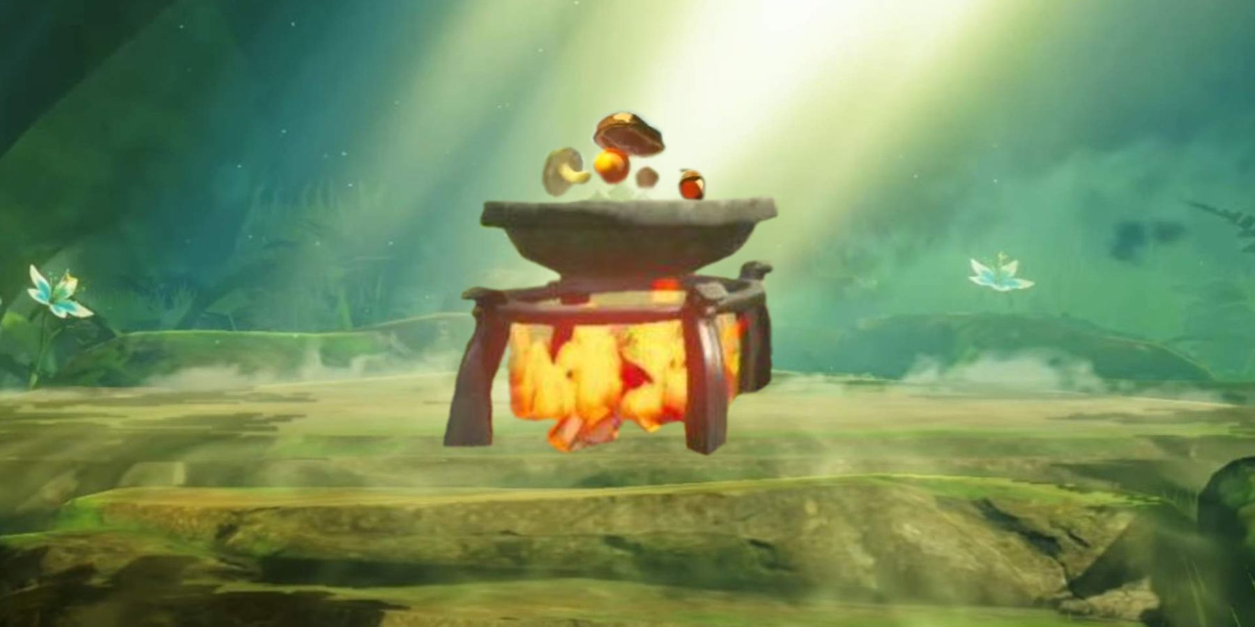 Cooking pot in Breath of The Wild