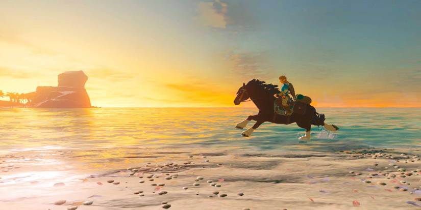 Breath of the Wild Player Uses Clever Tricks to Finish Foot Race Extremely Fast (1)