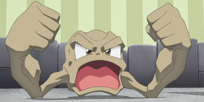 Geodude in the anime