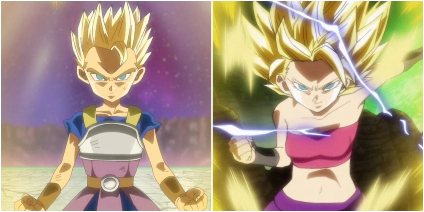 Cabba and Caulifla in Dragon Ball Super