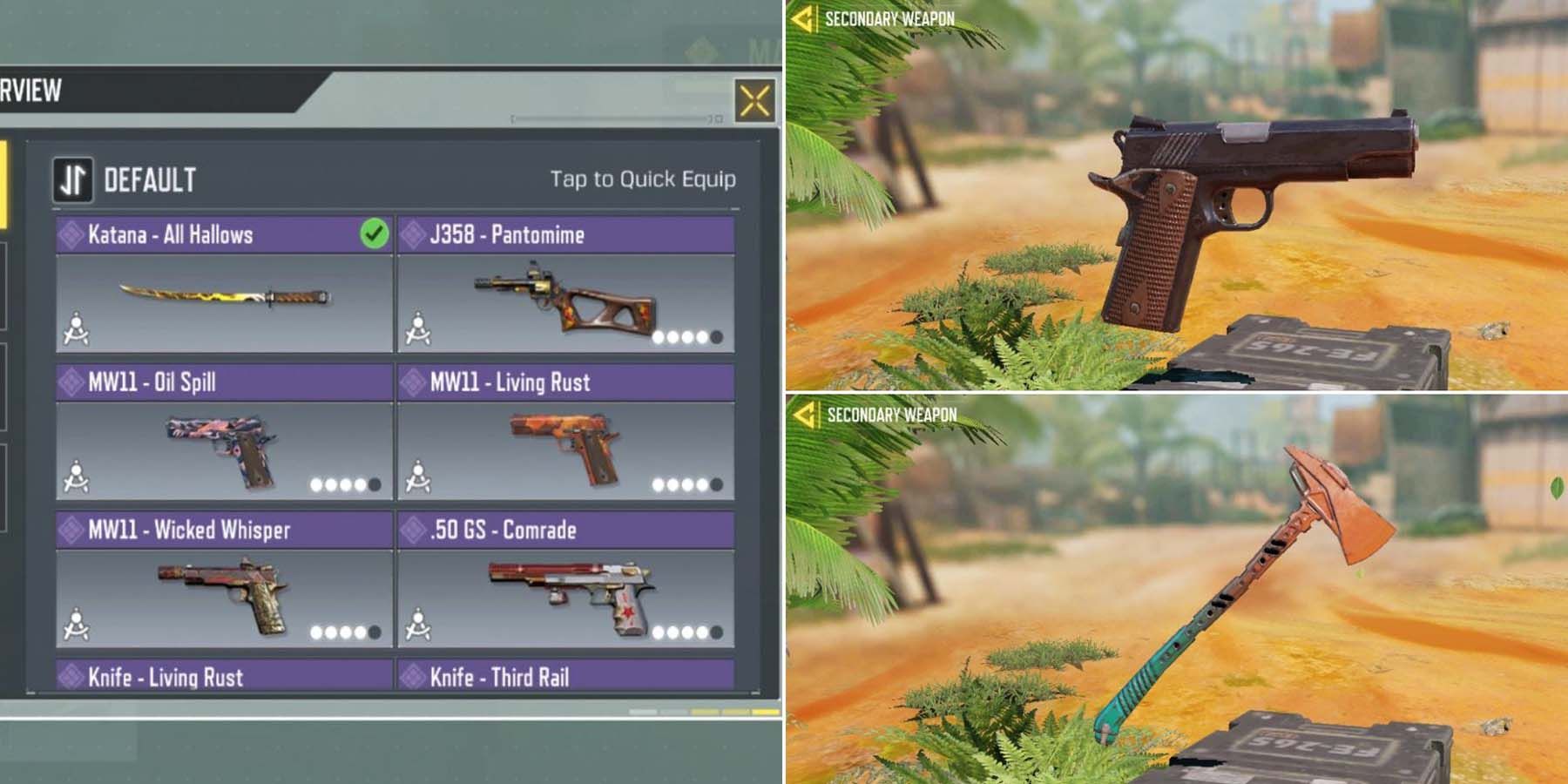 Call Of Duty Mobile 10 Best Secondary Weapons, Ranked featured image