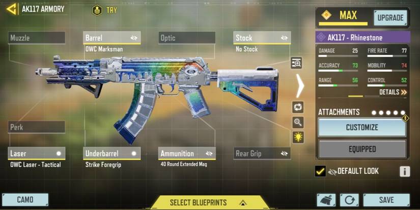 Call of duty mobile_AK117-Loadout