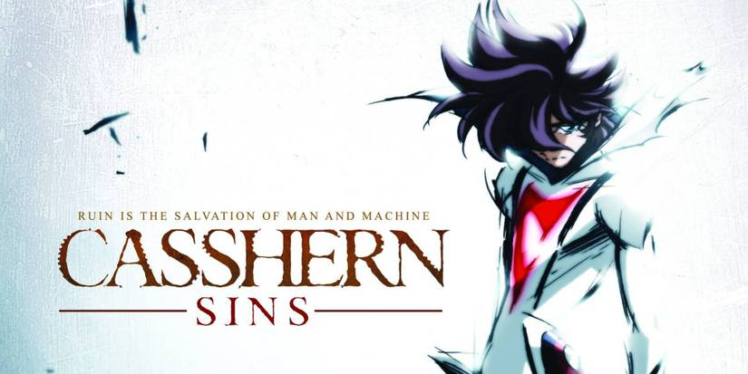 Character posing on the cover of Casshern Sins