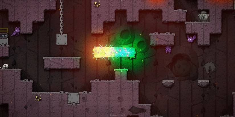 Celeste Dash mod for Spelunky 2