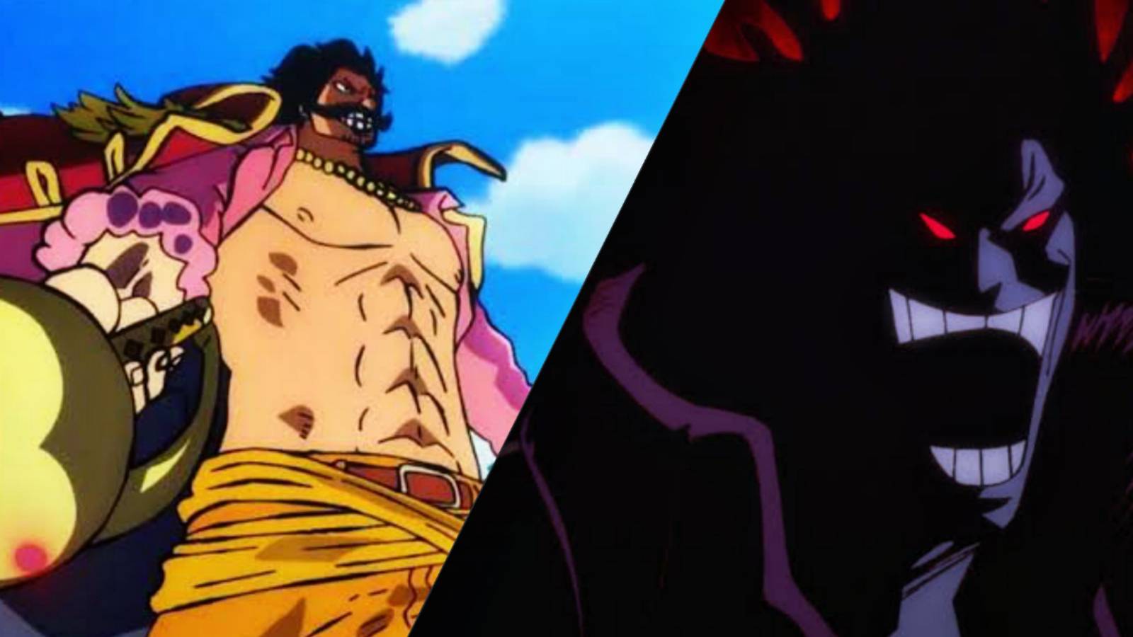 Characters who can fight Gol D. Roger