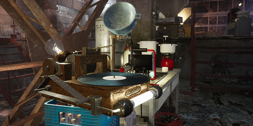 Chernobylite Hideout Grammophone