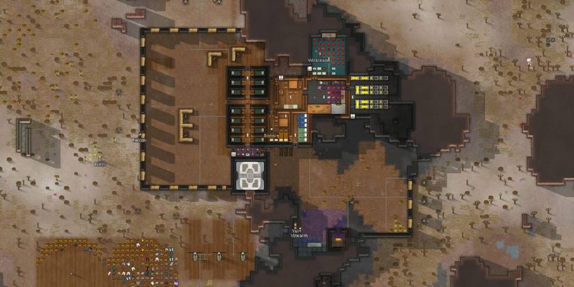 City Builder Games Rimworld Overview Grid