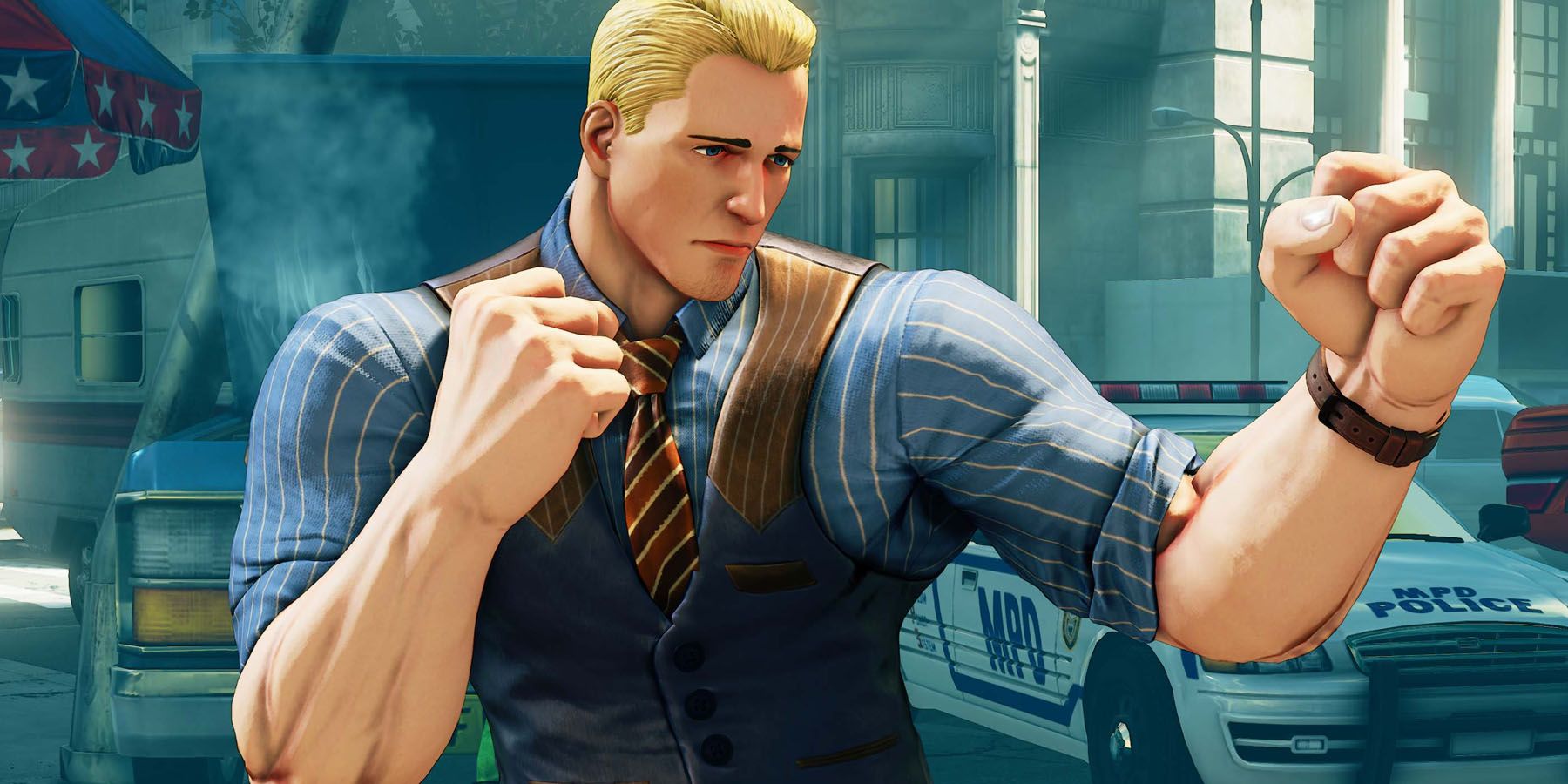 Cody in Street Fighter