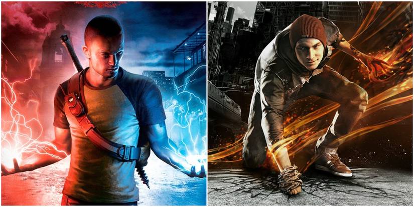 Cole and Delsin in the infamous series