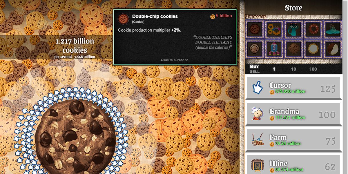 Cookie Clicker Tips Two Percent Upgrade Production Bonus