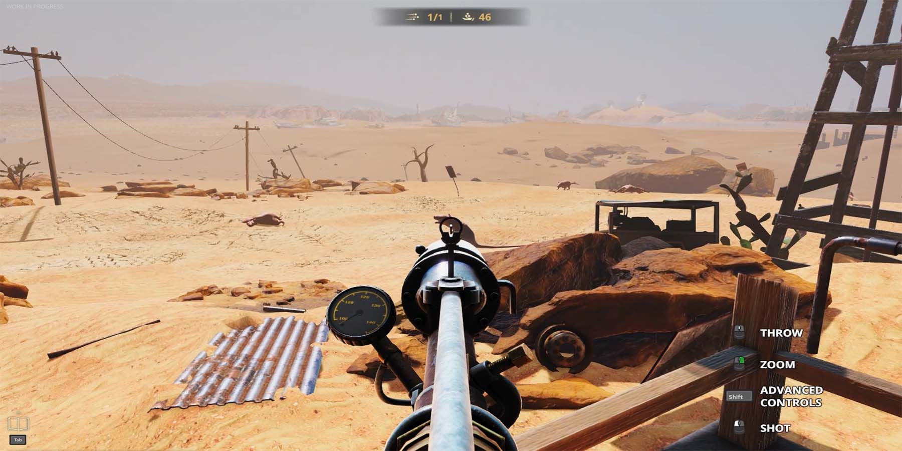 Cooking Simulator Shelter Desert Pipe Gun
