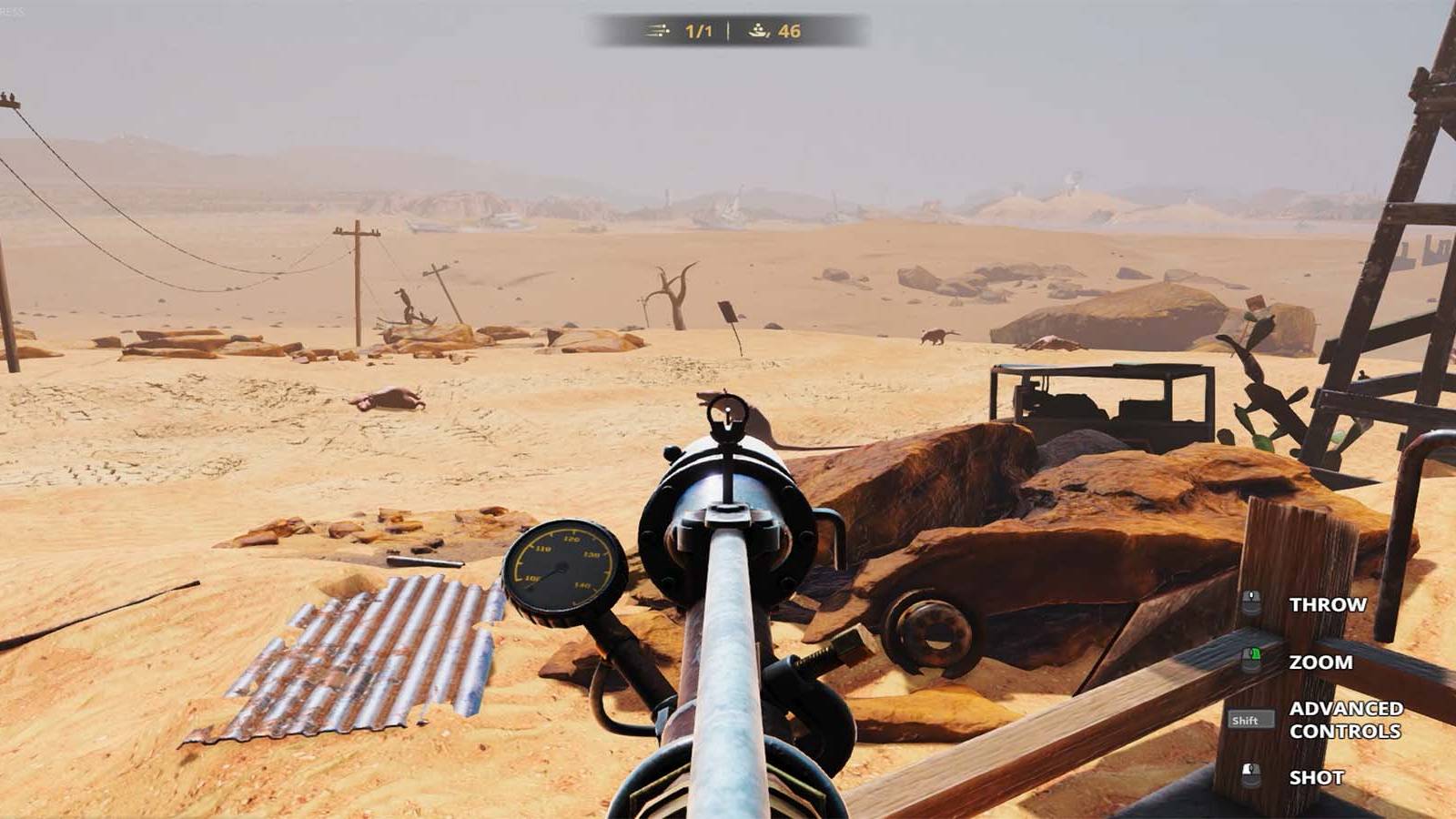 Cooking Simulator Shelter Desert Pipe Gun