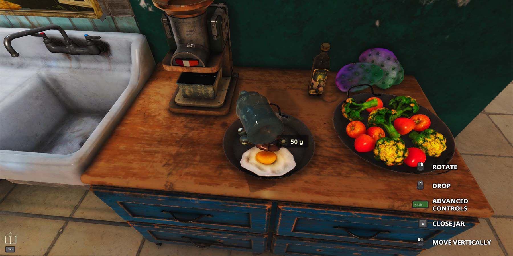 Cooking Simulator Shelter Ingredients Plate