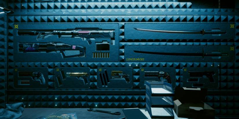 Cyberpunk 2077 Center Wall In Vs Stash