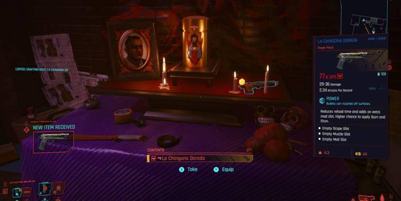 Cyberpunk 2077 La Chingona Dorada