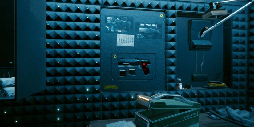 Cyberpunk 2077 Left Wall Inside Vs Stash