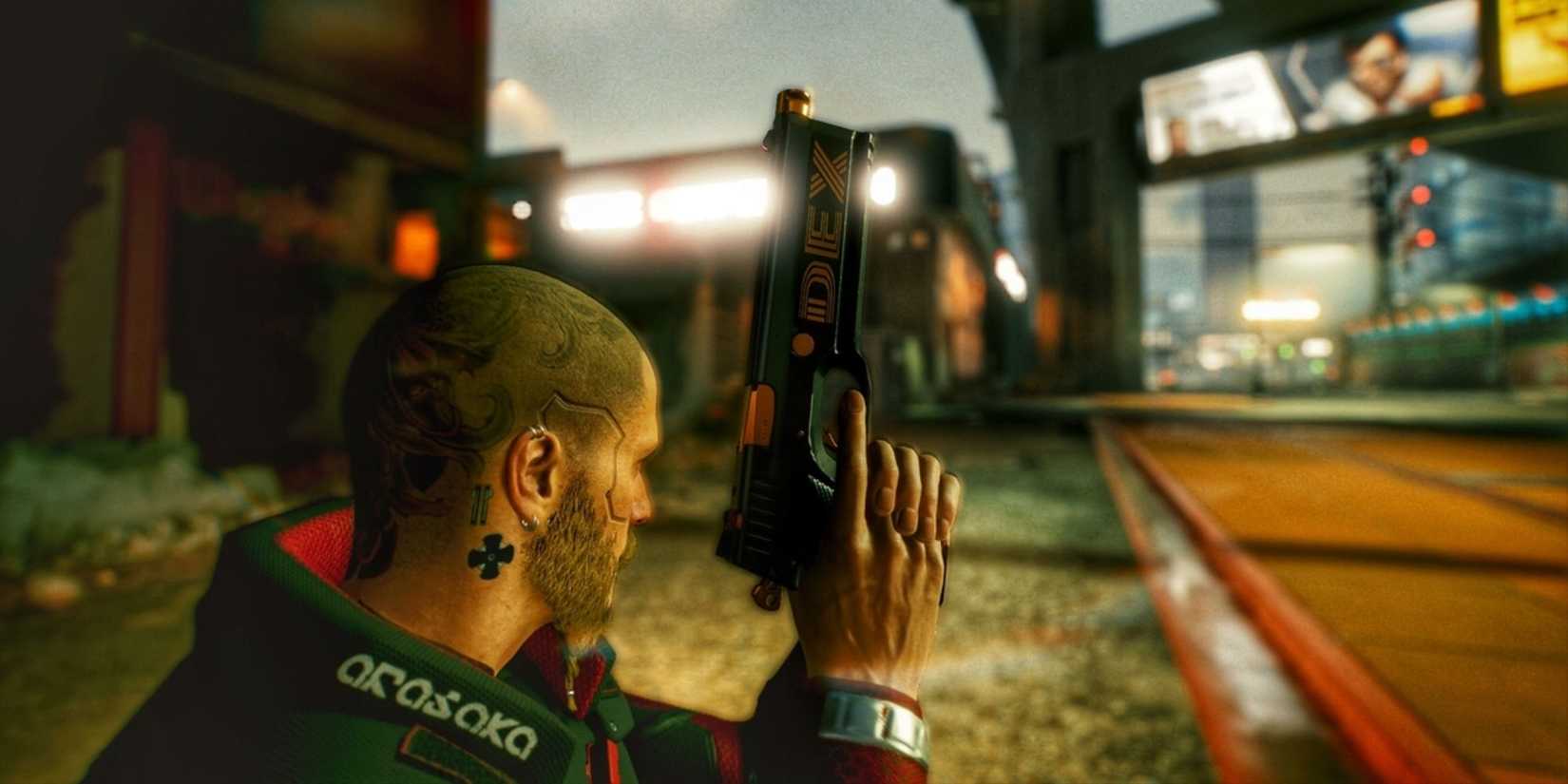 Cyberpunk 2077 Plan B Gun
