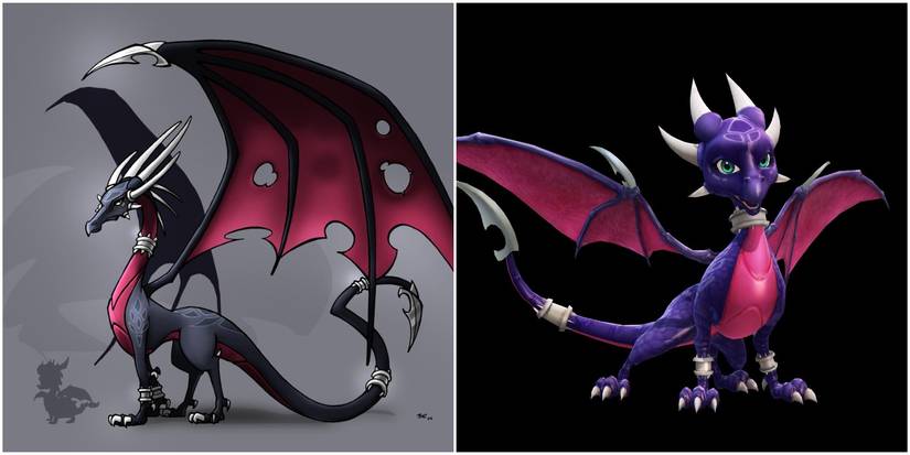 Cynder in the Legend of Spyro Series