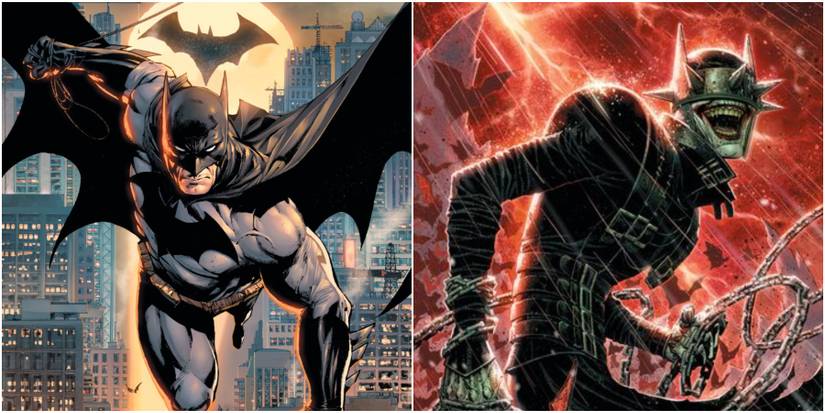 Batman DC hero villain The Batman Who Laughs