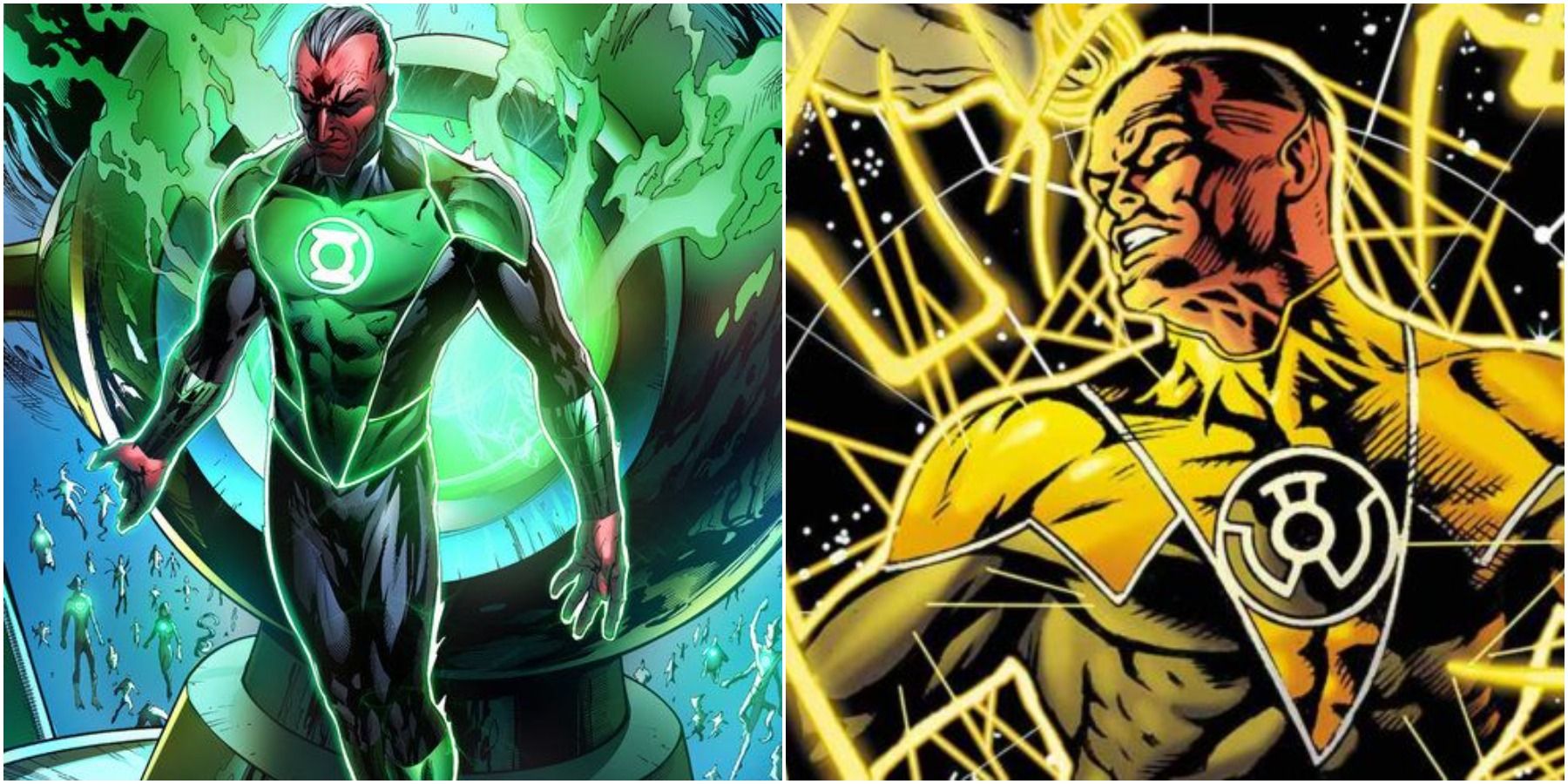 Sinestro Green Lantern Yellow Lantern DC villain