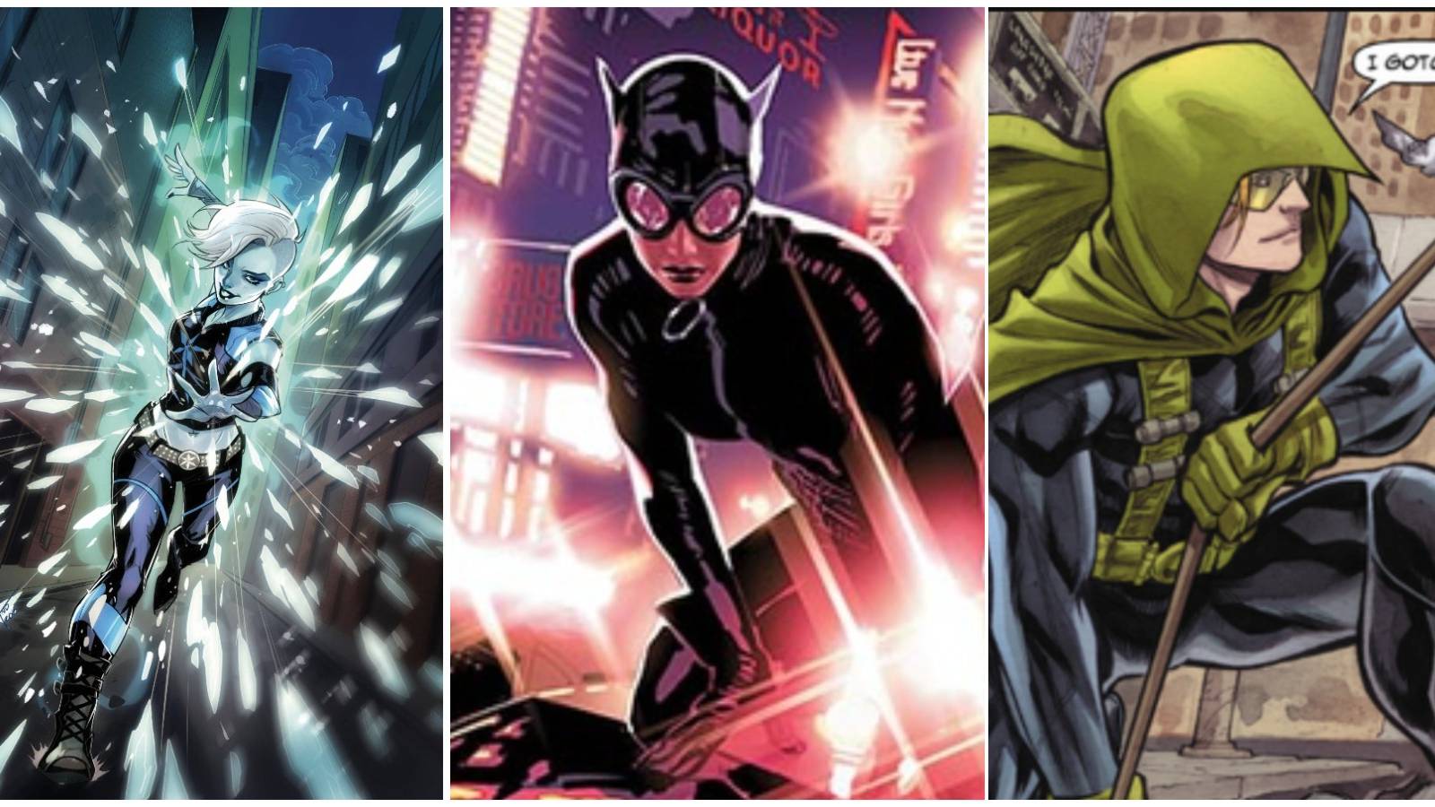 Killer Frost Caitlyn Snow Selina Kyle Catwoman Pied Piper DC