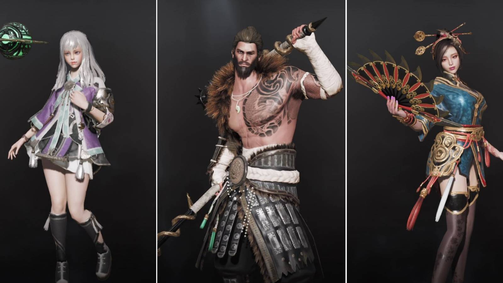 Dara, Mir, and Momo from Hunter's Arena Legends