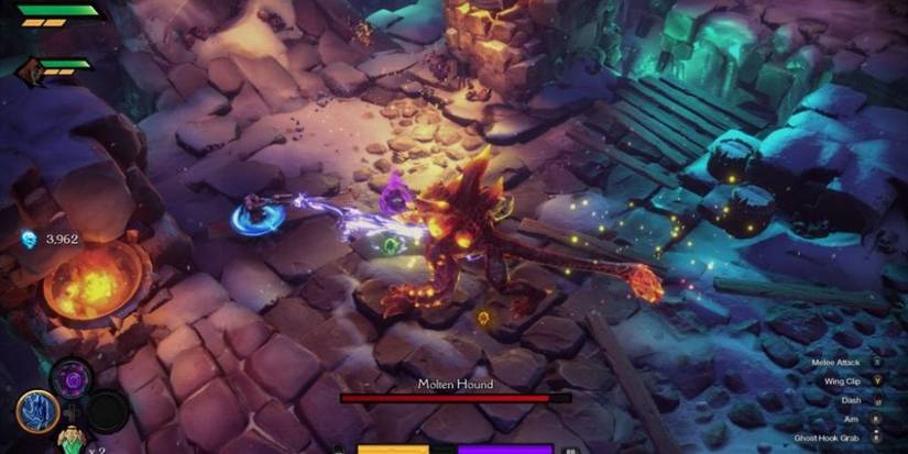 The Molten Hound Is A Boss From Darksiders: Genesis