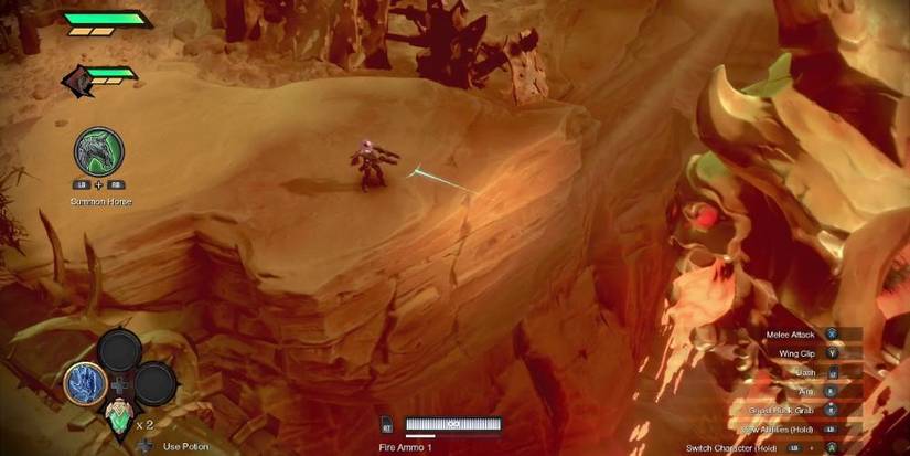 Strife Wields Dual Pistols In Darksiders: Genesis