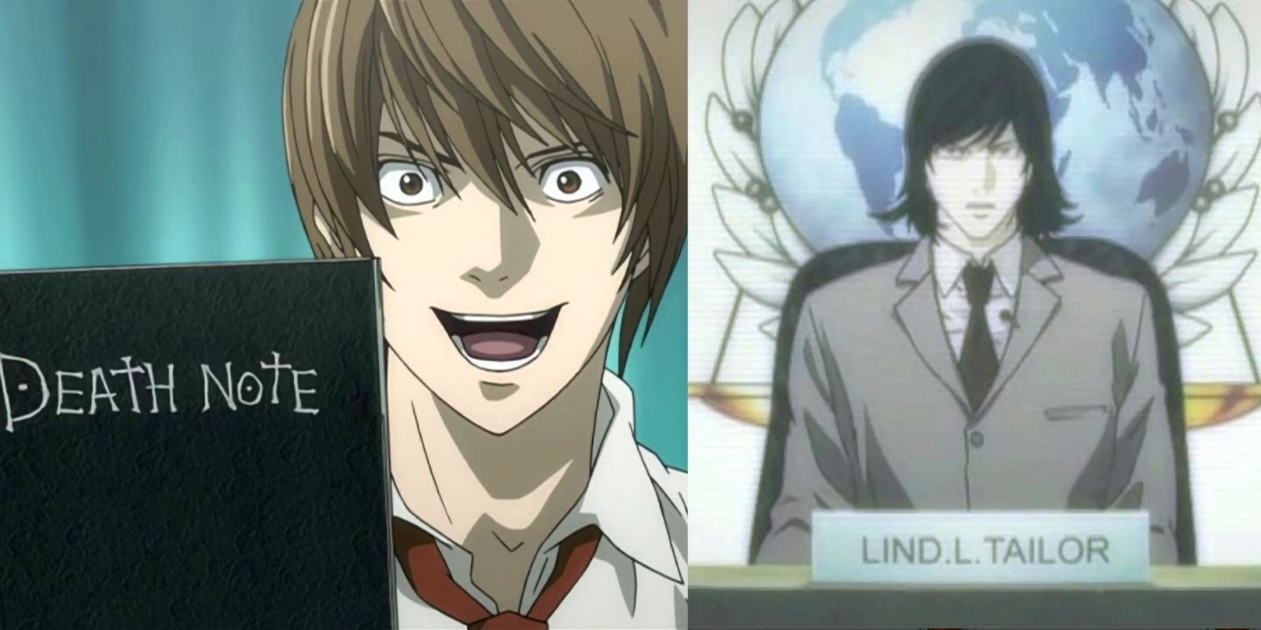 Death Note Light Yagami And Lind L. Tailor