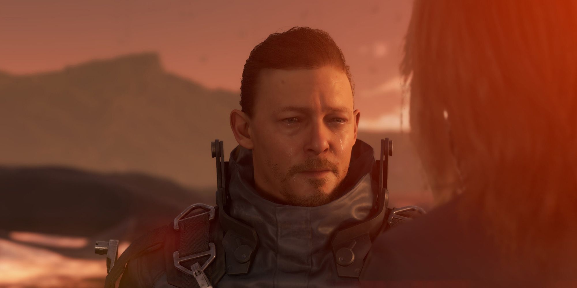 Death Stranding  - Sam Crying While Talking To Amelie In The Ending