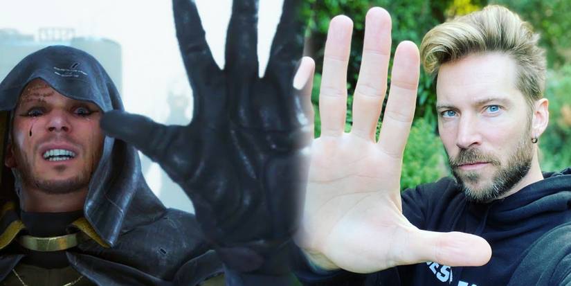 Death Stranding - Higgs In Game Compared To A Photo Of Troy Baker