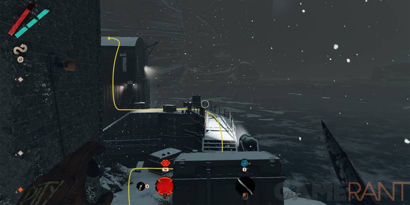 Deathloop Cat Fall Trinket Location Quest Karls Bay Step Two