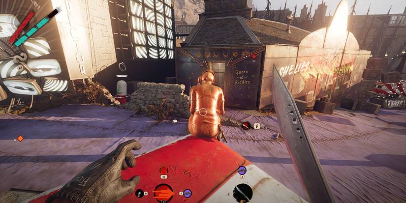 Deathloop Colt Sneaking With Machete