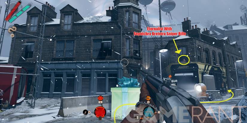 Deathloop Eternalist with Sniper Rifle Legendary