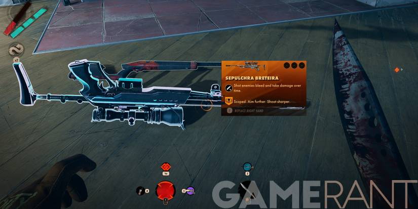 Deathloop Legendary Sniper Rifle Sepulchra Breitera