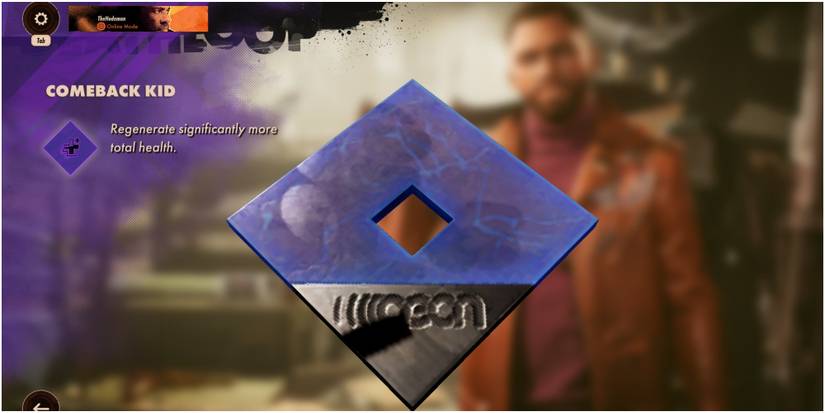 Deathloop Looking At The Details Of The Comeback Kid Character Trinket