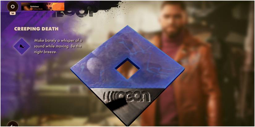 Deathloop Looking At The Details Of The Creeping Death Character Trinket