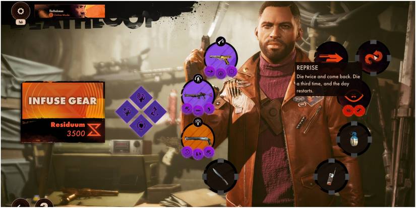 Deathloop Scrolling Over The Reprise Slab