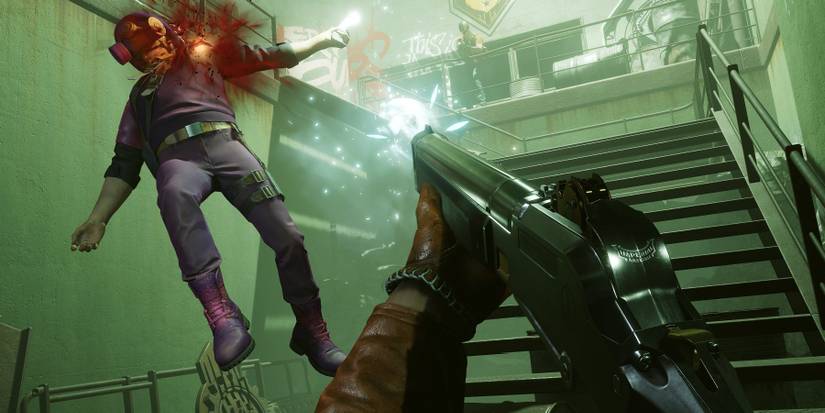 Deathloop Shotgun kill